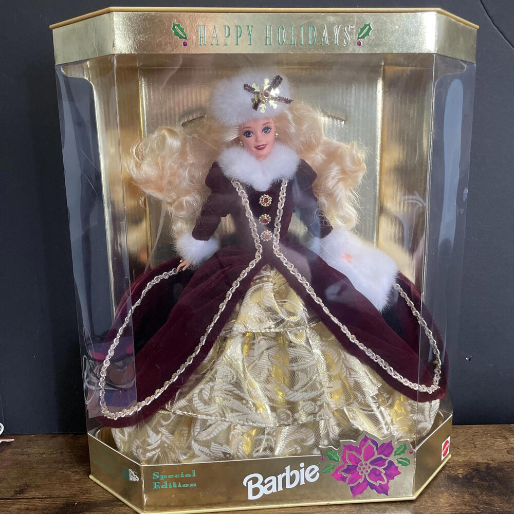 Vintage 1996 Happy Holiday Barbie Special Edition Doll *NEW IN BOX
